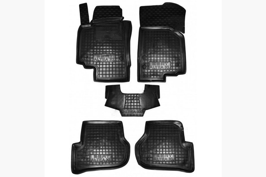 Seat Altea 2004–2015 Reunalliset kumimatot XL (Autogumm) Image