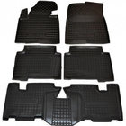 Hyundai Santa Fe 3 2012–2018 Kumimatot korotetulla reunalla Grand 7-paikkainen 2014+ (Autogumm) kuva 1