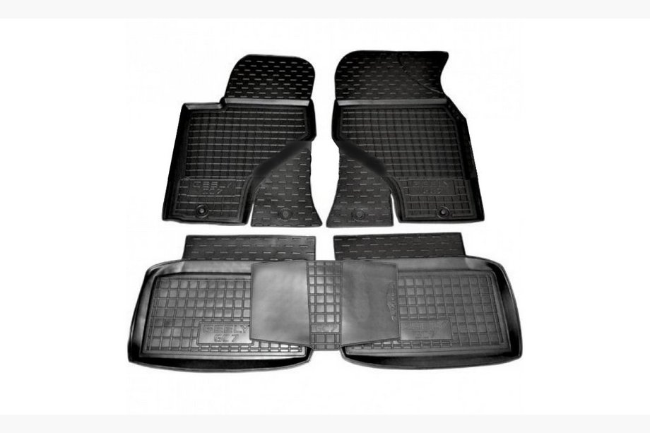 Geely GC-7 2012– Korkeareunaiset kumimatot 2015+ (Autogumm) Image