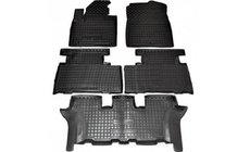 Kia Sorento III UM 2014–2020 Kumimatot korotetulla reunalla 7-paikkaiseen (Autogumm) kuva 1