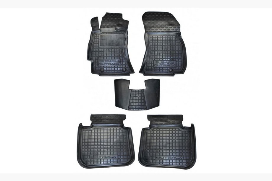 Subaru Outback 2014–2019 Kumimatot korotetulla reunalla (Autogumm) Image