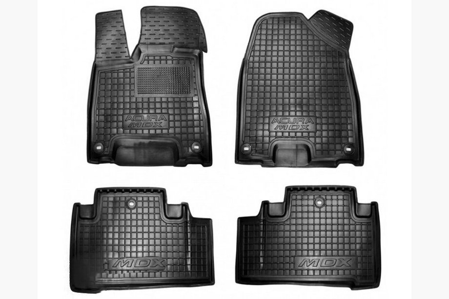 Acura MDX 2013–2020 Kumimatot korotetulla reunalla (Autogumm) Image