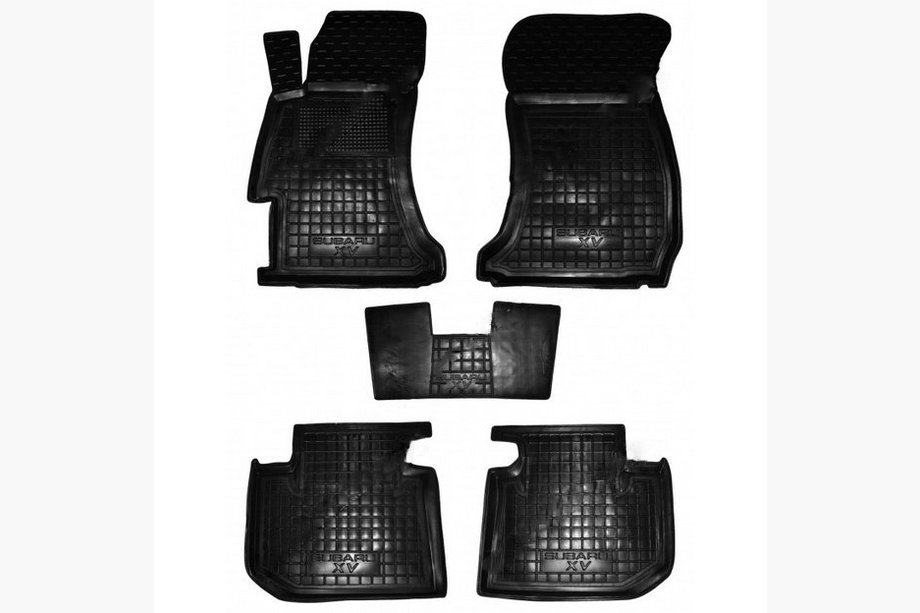 Subaru XV 2011–2017 Kumimatot korotetulla reunalla (Autogumm) Image