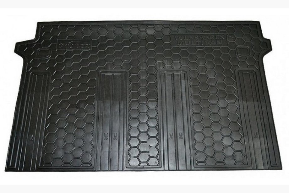 Volkswagen T5 2010–2015 Kumimatot reunuksella Multivan 2. rivi (Autogumm) Image