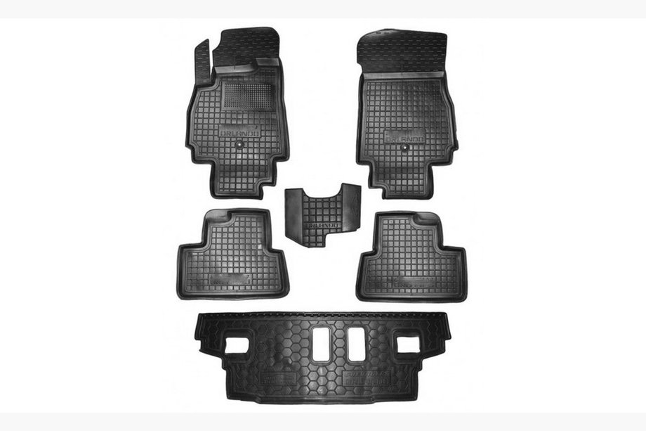 Chevrolet Orlando 2010–2018 Kumimatot korotetulla reunalla 7-paikkaiseen (Autogumm) Image