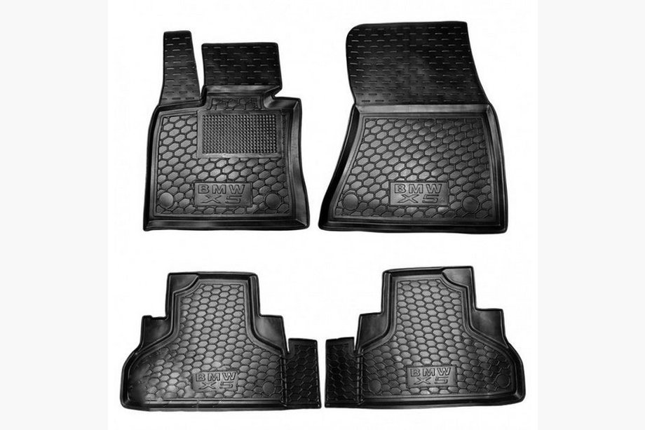 BMW X5 F15 2013–2018 Kumimatot korotetulla reunalla (Autogumm) Image