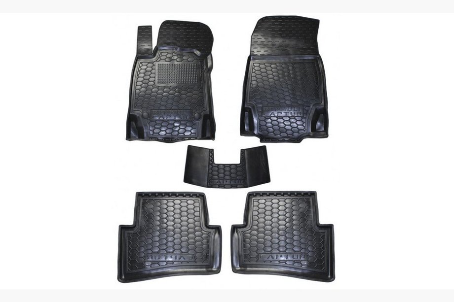 Renault Captur 2013–2019 Kumimatot korotetulla reunalla (Autogumm) Image