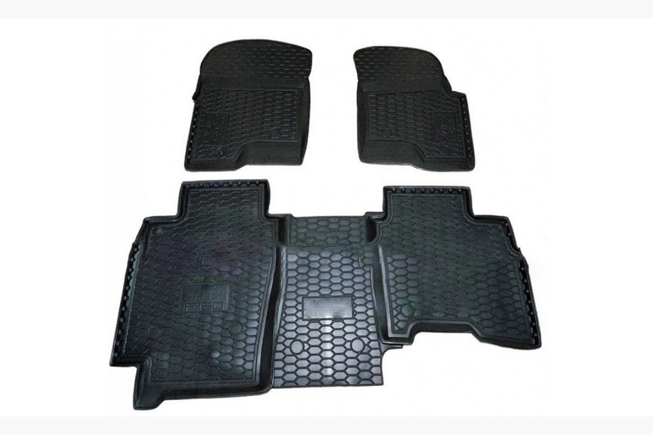 Ford F-150 2014–2021 Kumimatot korokereunalla 2004-2008 5-paikkaiselle (Autogumm) Image