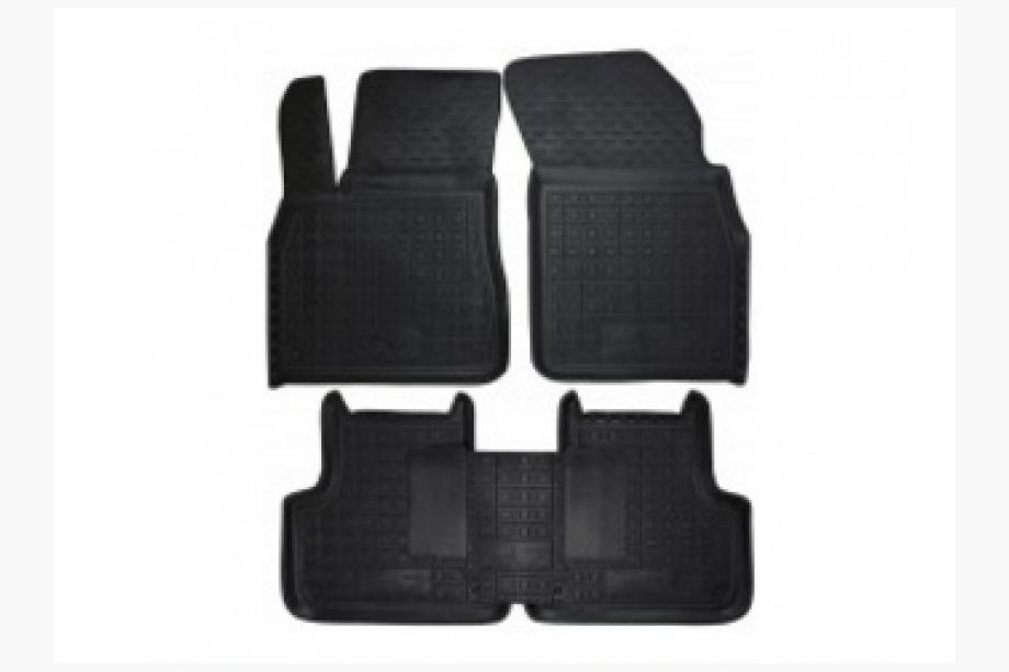 Audi Q7 2015–2026 Kumimatot korotetulla reunalla (Autogumm) Image