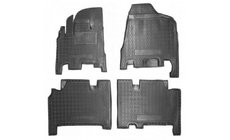 Kia Carnival 2002–2013 Kumimattosarja reunuksella АКПП 2006+ 1. ja 2. rivi (Autogumm) kuva 1