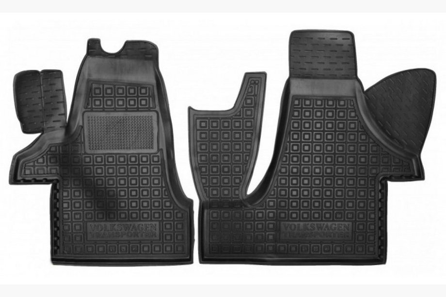 Volkswagen T5 Transporter 2003–2010 Reunalliset kumimatot (Autogumm, eteen 1+2) Image