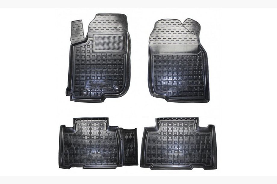 Toyota Rav 4 2013–2018 Kumimatot korotetulla reunalla 2016+ ДВС (Autogumm) Image