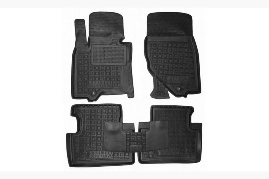 Infiniti FX 2008–2012 Kumimatot korotetulla reunalla (Autogumm) Image