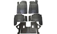 Infiniti QX56 2010–2013 Kumimatot korotetulla reunalla (Autogumm) 7-paikkainen kuva 1