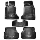 BMW 5-sarja E60/E61 2003–2010 Kumimatot korotetulla reunalla (Autogumm) kuva 1