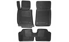 BMW 3-sarja E90/E91 2005–2011 Kumimatot korotetulla reunalla (Autogumm) kuva 1