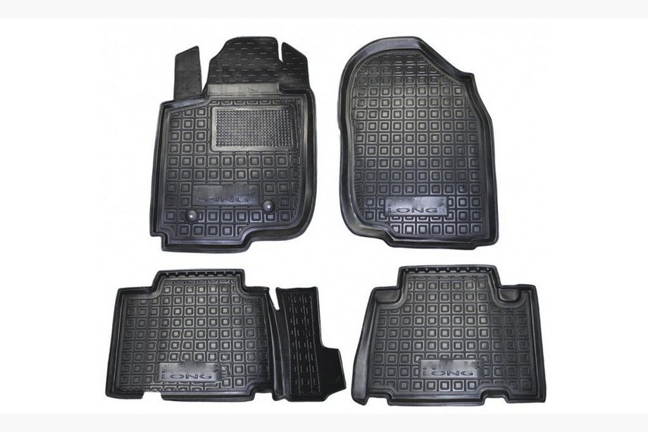 Toyota Rav 4 2006–2013 Korkeareunaiset kumimatot LONG (Autogumm) Image