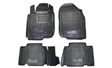 Toyota Rav 4 2006–2013 Korkeareunaiset kumimatot LONG (Autogumm) kuva 1