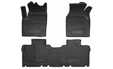 Volkswagen Sharan 1995–2010 Kumimatot reunakorokkeella 1995-2000 5 paikkaa (Autogumm) kuva 1