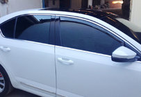 Skoda Octavia III A7 2013–2019 Täydellinen ikkunalistojen sarja (10 kpl, ruostumaton teräs) kuva 2