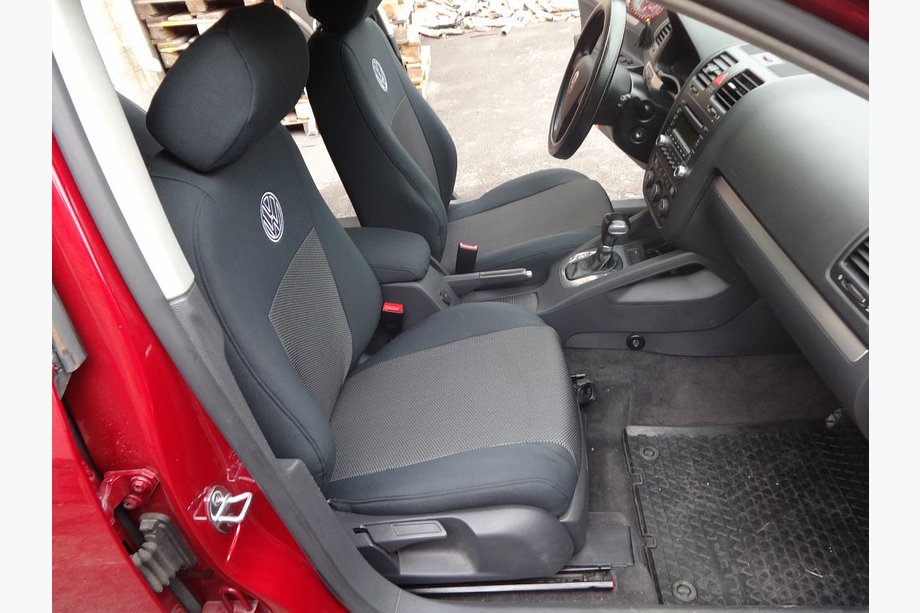Volkswagen Jetta 2006–2011 Auton istuinsuojat (kangas, Classik) Image