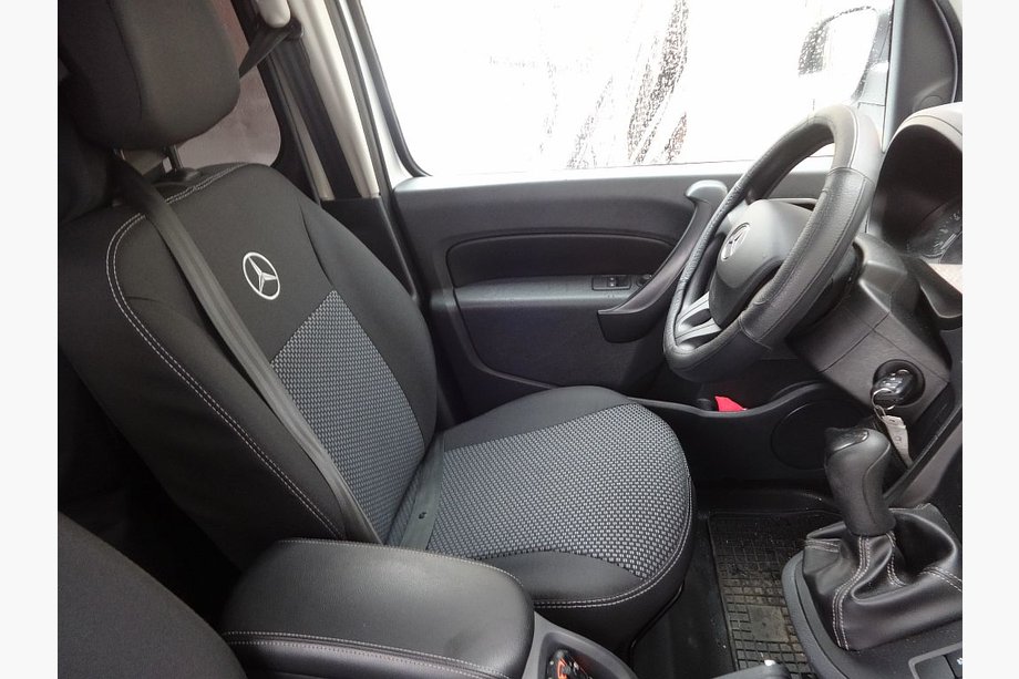 Mercedes Citan 2013–2021 Auton istuinsuojat (kangas, Classik) Image