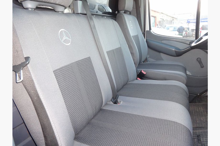 Mercedes Sprinter W901/902/903/904/905 1995–2006 Alkuperäiset Classik-kangasisuinsuojat 1+1 Image