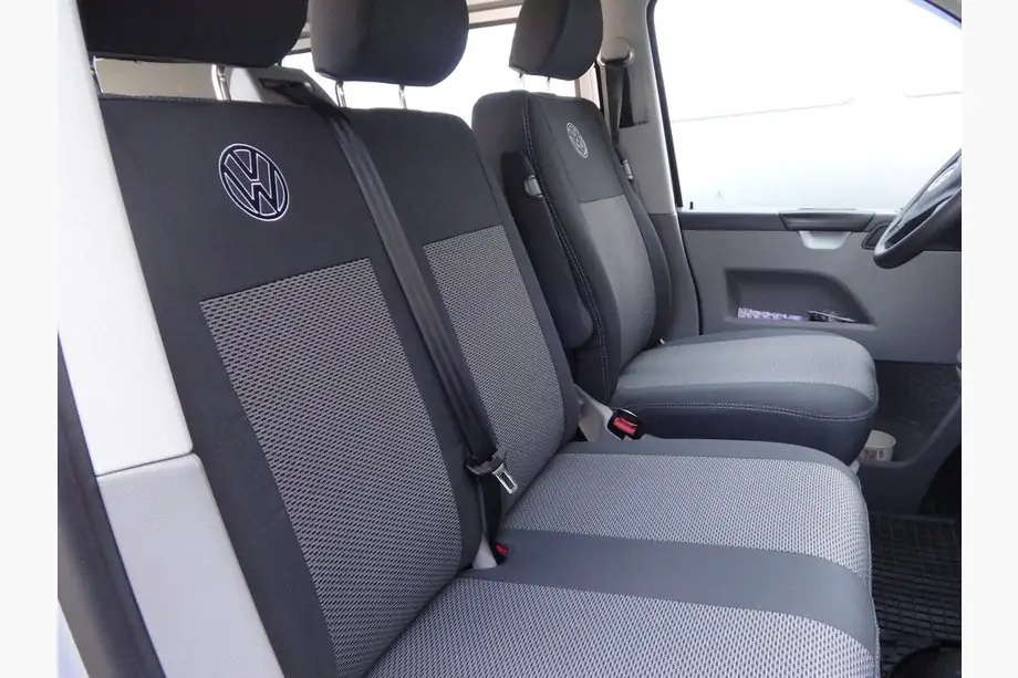 Volkswagen T5 Transporter 2003–2010 Auton istuinsuojat (kangas, Classik) Image