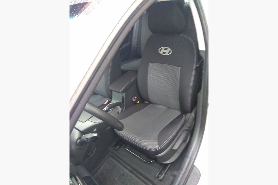Hyundai Elantra (XD) 2000–2011 Auton istuinsuojat (kangas, Classik) Image