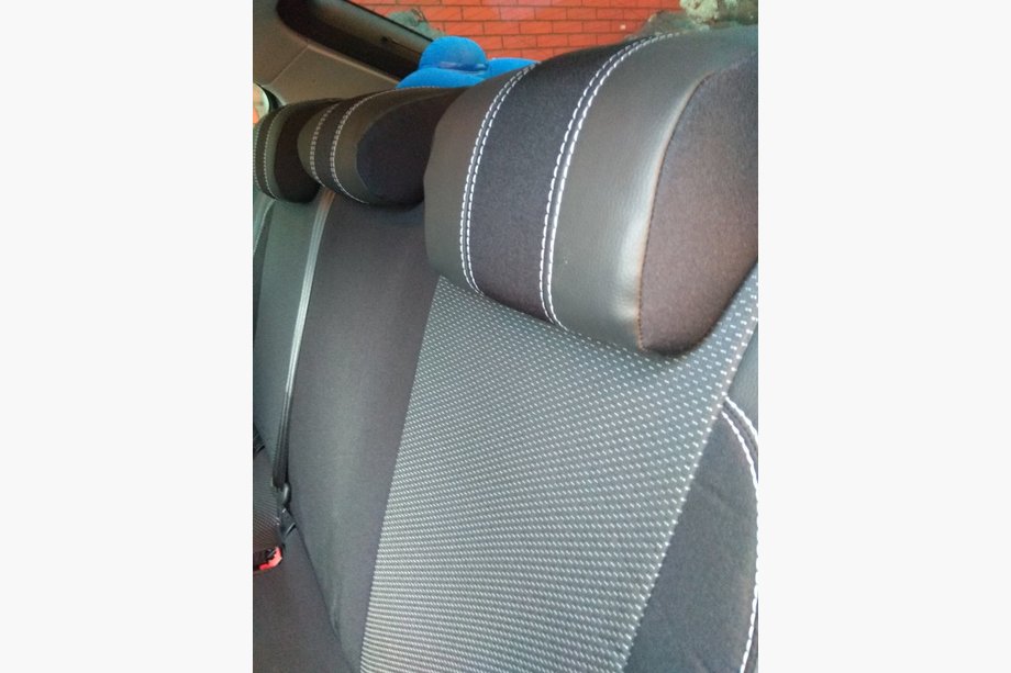 BMW 3-sarja E46 1998–2006 Auton penkinpäälliset (keinonahka↗kangas, Premium) Kuva 2