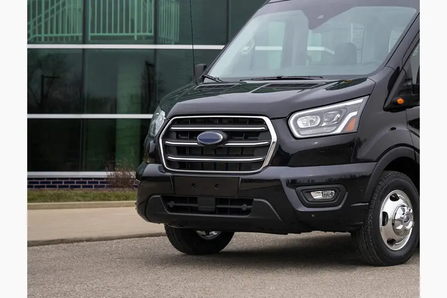 Ford Transit 2014– Etusäleikön listat (2019+, 4 kpl, ruostumaton teräs) Image