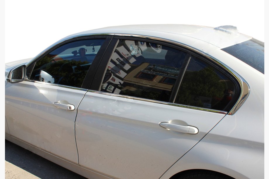 BMW 3-sarja F30/F31 2012–2019 Täydellinen ikkunoiden kromilistasarja (8 kpl, rst.) Image