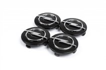 Opel Vanteen keskiökupit 60/55 mm mustat (4 kpl) kuva 1