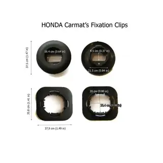 Lattiamaton kiinnike Honda oval (new) kuva 1