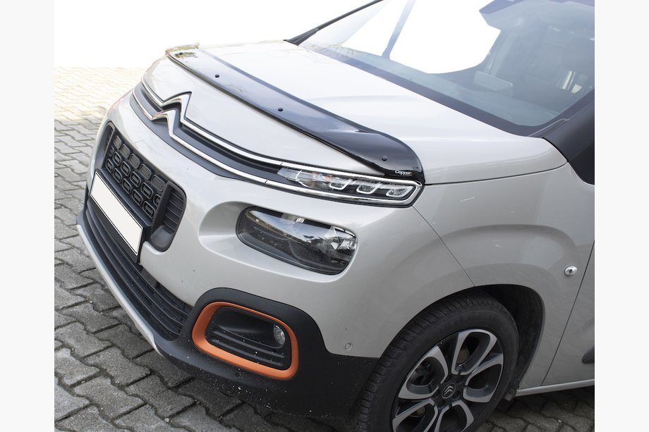 Peugeot Partner/Rifter 2019– Konepellin tuuliohjain (EuroCap) Image