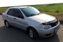 Fiat Albea 2002–2012 Konepellin tuuliohjain EuroCap kuva 1