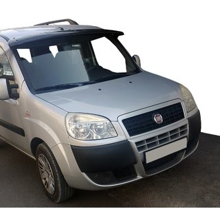 Tuulilasin visiiri (kiiltomusta, 5 mm) Fiat Doblo I 2005–2010 kuva 1