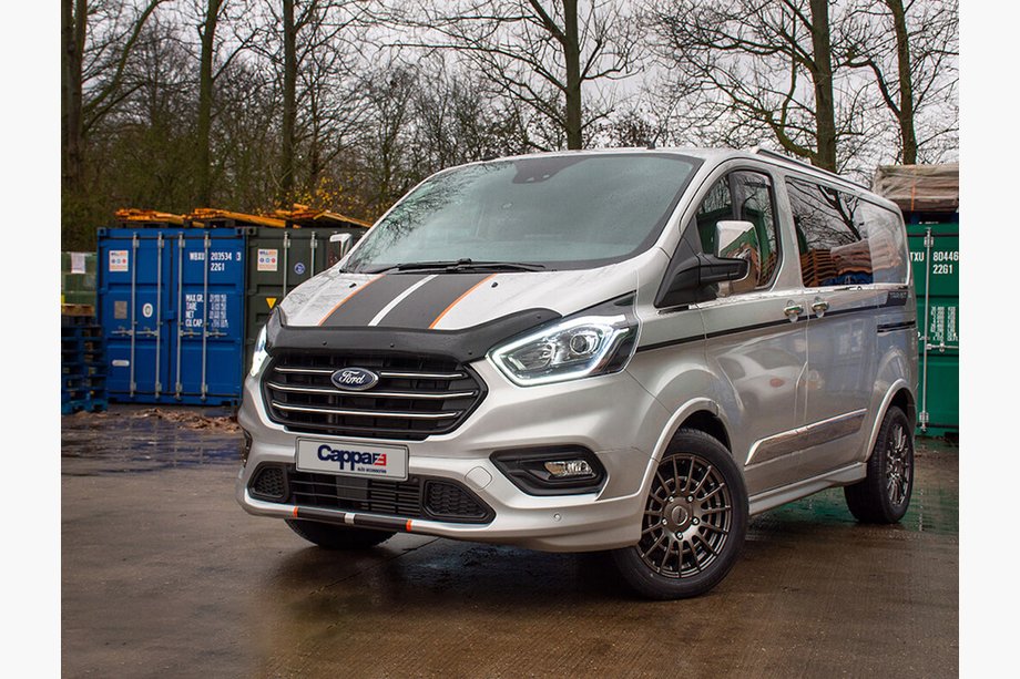 Ford Custom 2013–2022 Konepellin kivisuoja EuroCap (2018-2022) Image