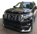 Toyota Land Cruiser Prado 150 2009–2023 Etu- ja takapuskurin lipat Modelista V1 (2017-) Musta väri kuva 2