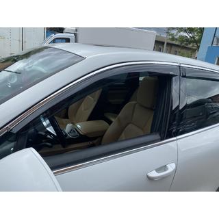 Ikkunatuulisuojat kromilistalla (4 kpl, HIC) Porsche Cayenne 2010–2017 kuva 1