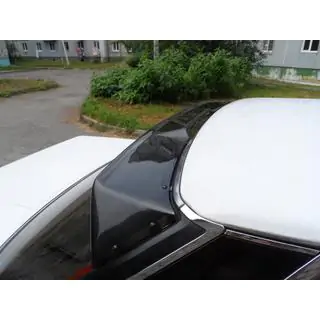 Takalasin spoileri (ABS, musta)