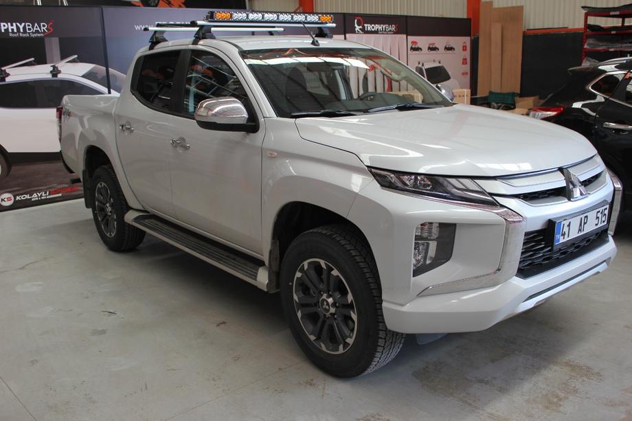 Fiat Fullback 2016– Kattotangot sileälle katolle (2 kpl, Asaf V4) Image