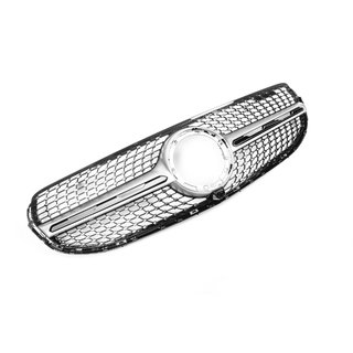 Etusäleikkö Diamond Silver (Base 2019-2022) Mercedes GLC X253 2015–2022 kuva 2