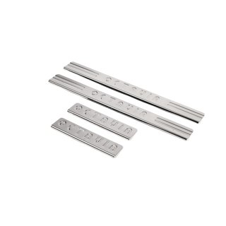 OmsaLine kynnyslistat (4 kpl, ruostumaton teräs) Skoda Octavia II A5 2006–2010 kuva 1