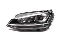 Volkswagen Golf 7/E-Golf 2012–2020 LED-ajovalo eteen (vasen, alkuperäinen, käytetty) kuva 1