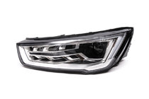 Audi A1 2010–2018 LED-ajovalo eteen (vasen, alkuperäinen, käytetty) kuva 1