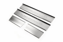 Jeep Grand Cherokee WK2 2010–2021 OmsaLine kynnyslistat (4 kpl, ruostumaton teräs) kuva 1