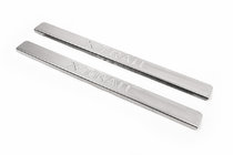 Nissan X-trail T31 2007–2014 OmsaLine kynnyslistat (2 kpl, ruostumaton teräs) kuva 1
