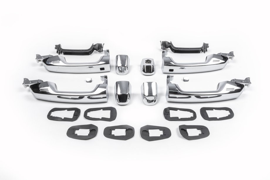 Toyota Land Cruiser 200 2007–2021 Ovenkahvat 2008-2015 täydellinen sarja, design NEW (4 kpl) Image