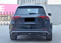 Mercedes GLE W167 2018– Taka diffuusori pakoputken päillä GLE63 Silver (2018-2026) kuva 1
